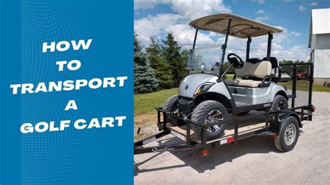 How to Transport a Golf Cart: And Why It Might Involve a Hot Air Balloon